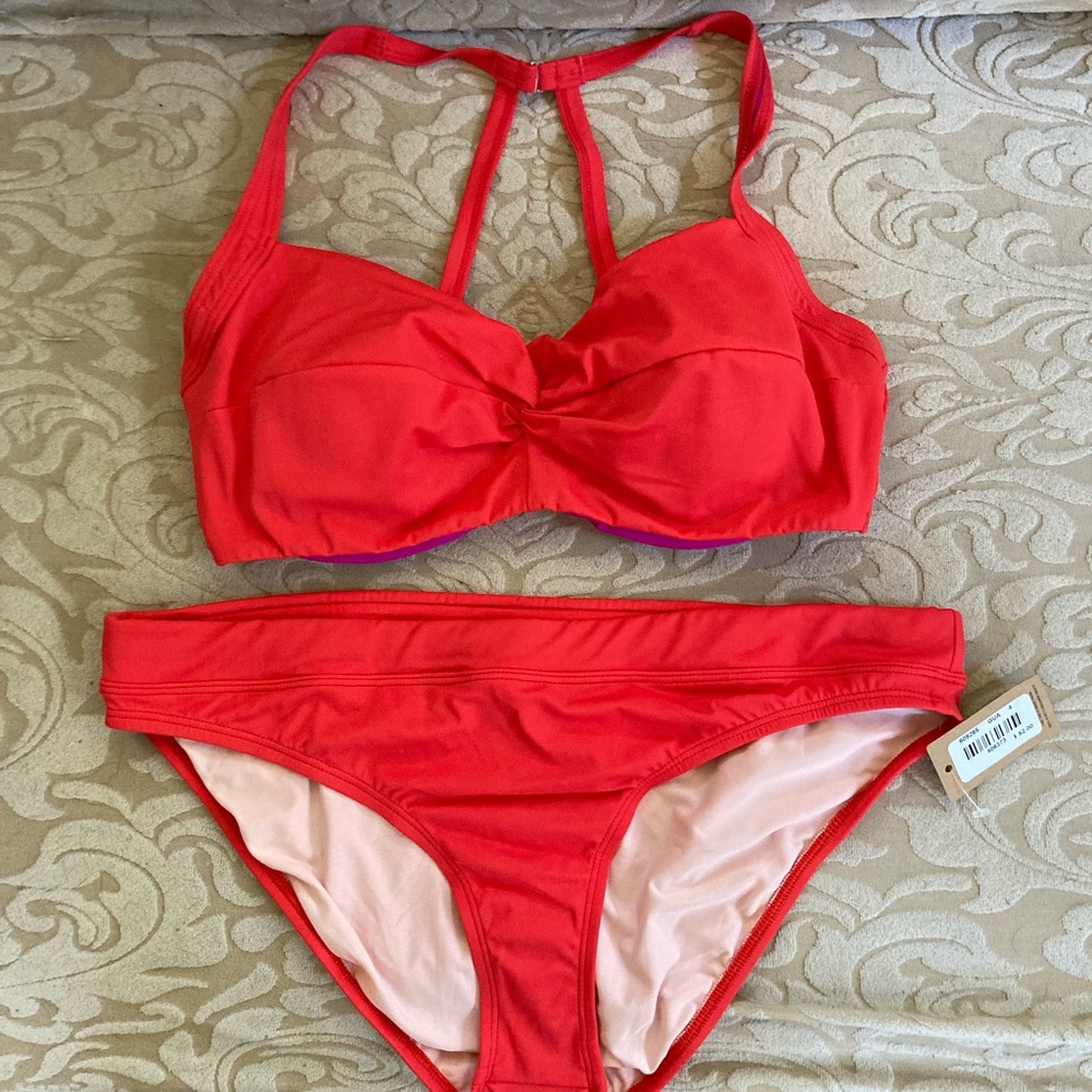 Title Nine bikini Top 36DD, bottom XL